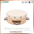 china wooden toys tambourine , mini tambourine